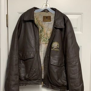 American Hunting Club leather jacket